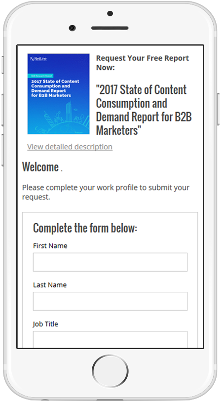 New Lead Generation - Short Form